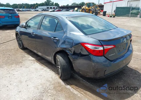 2015 Toyota Corolla S Plus from USA, damaged, VIN 2T1BURHE7FC398713